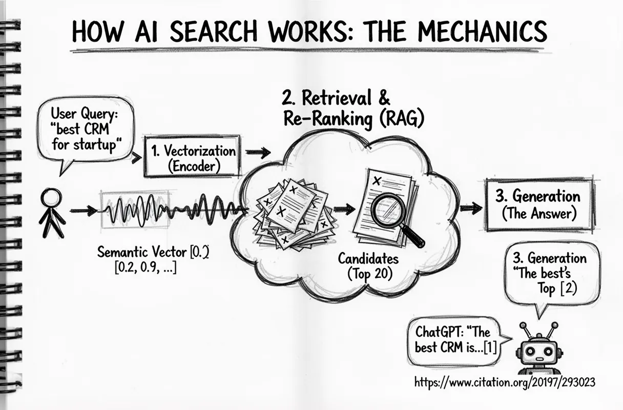 How AI Search Works: The Mechanics of Ranking in ChatGPT, Perplexity & Gemini