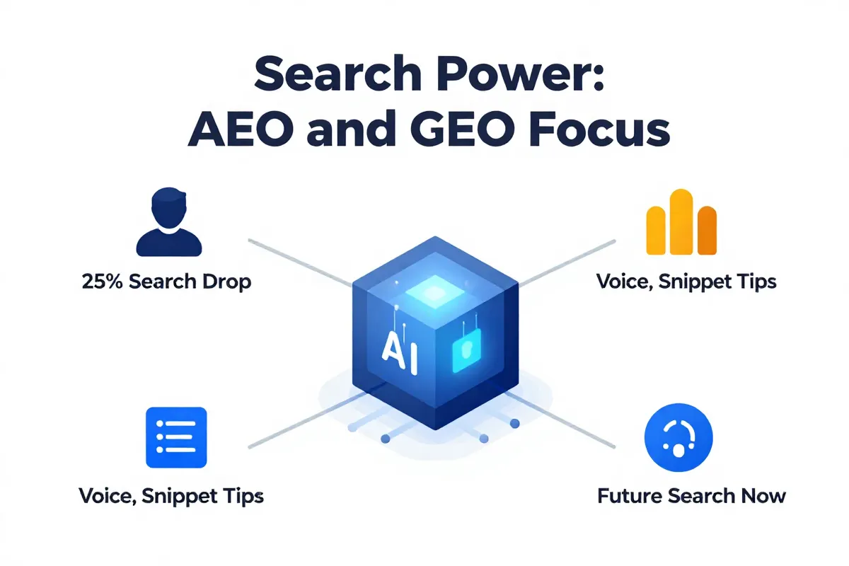 Why search marketing is shifting to AEO and GEO