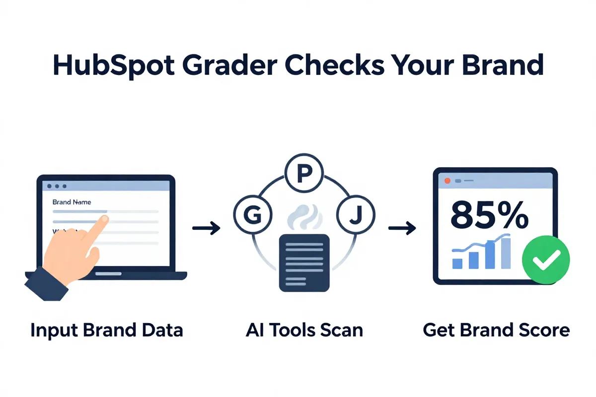 How the HubSpot AEO Grader analyzes your brand