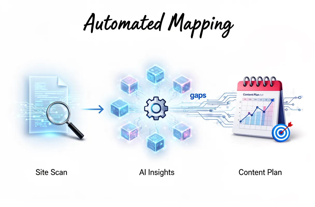Building the map automatically with FlipAEO